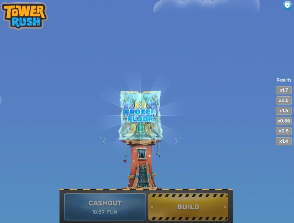 Tower Rush Frozen Floor Bonus